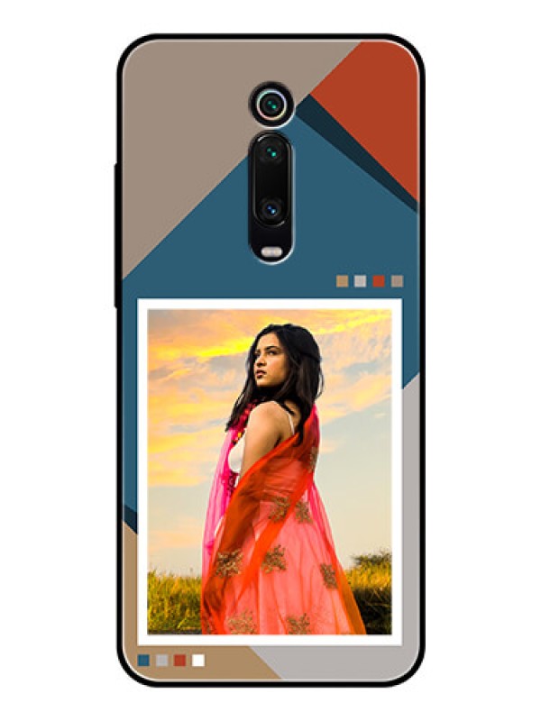 Custom Xiaomi Redmi K20 Personalized Glass Phone Case - Retro color pallet Design