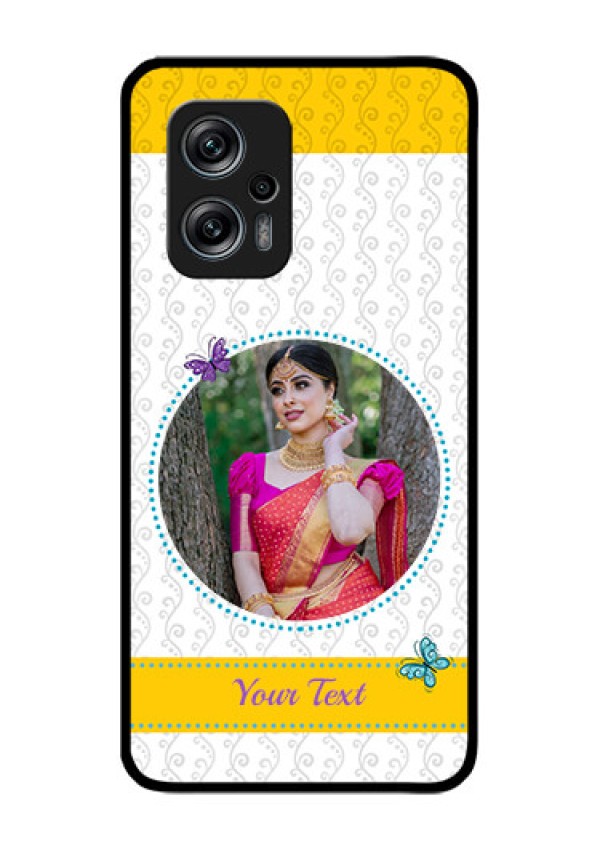 Redmi K50i 5G Custom Glass Mobile Case - Girls Premium Case Design