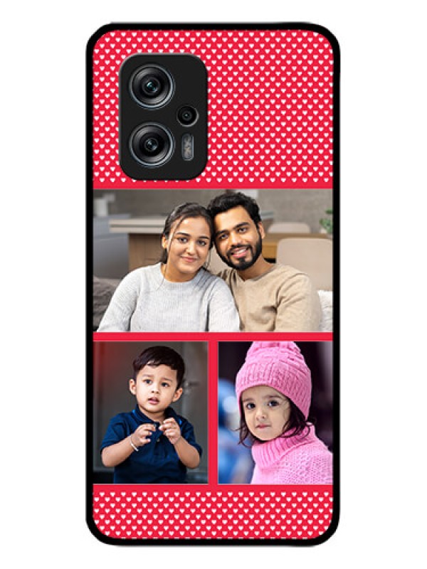 Custom Redmi K50i 5G Personalized Glass Phone Case - Bulk Pic Upload Design