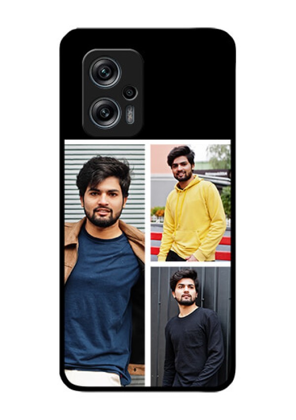 Redmi K50i 5G Photo Printing on Glass Case - Upload Multiple Picture Design