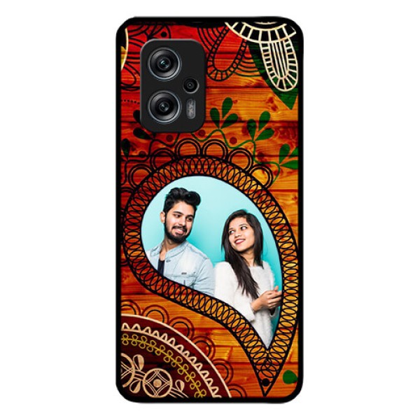 Redmi K50i 5G Personalized Glass Phone Case - Abstract Colorful Design Redmi K50i 5G Personalized Glass Phone Case - Abstract Colorful Design