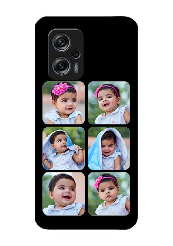 Redmi K50i 5G Photo Printing on Glass Case - Multiple Pictures Design