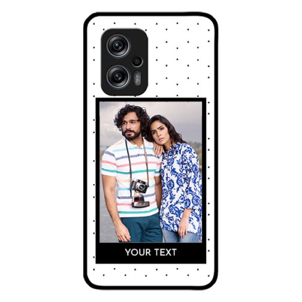 Redmi K50i 5G Photo Printing on Glass Case - Premium Design