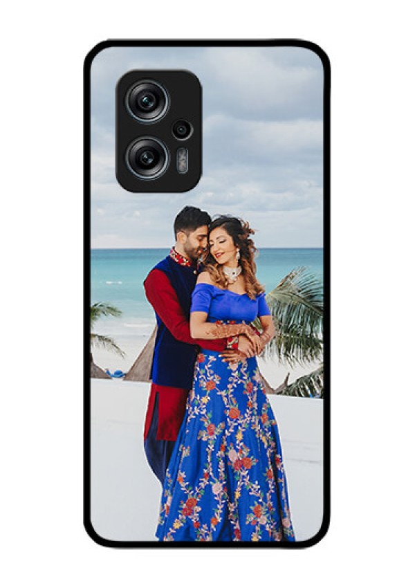 Redmi K50i 5G Photo Printing on Glass Case - Upload Full Picture Design