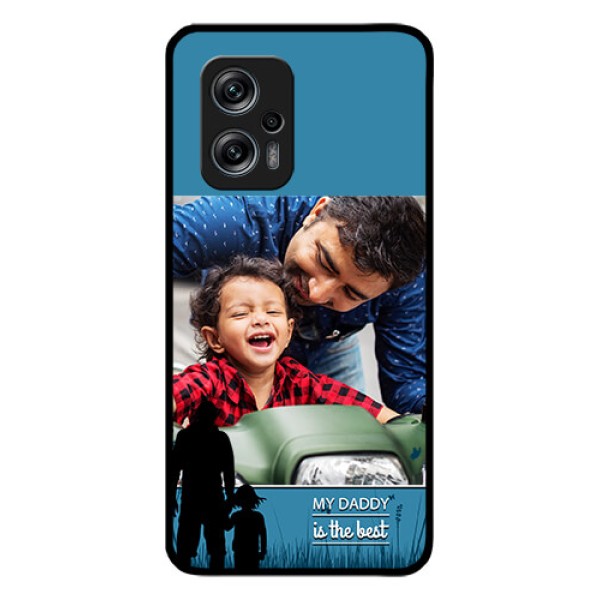 Redmi K50i 5G Custom Glass Mobile Case - Best dad design