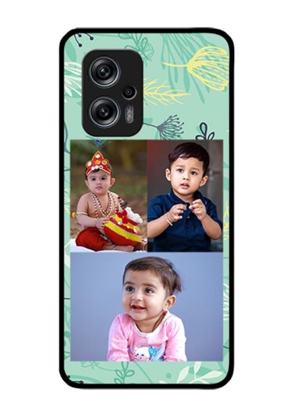 Redmi K50i 5G Photo Printing on Glass Case - Forever Family Design