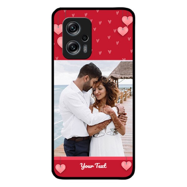 Redmi K50i 5G Custom Glass Phone Case - Valentines Day Design