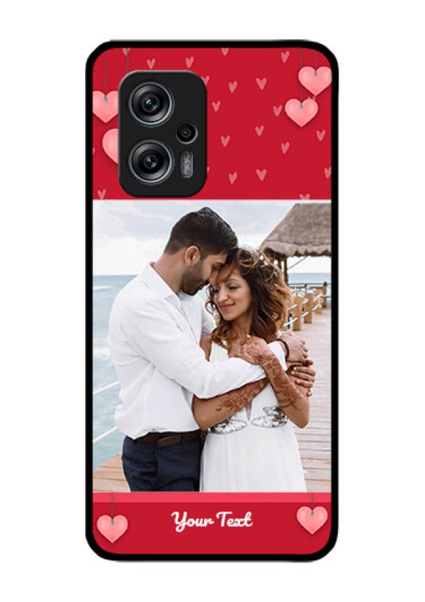 Redmi K50i 5G Custom Glass Phone Case - Valentines Day Design
