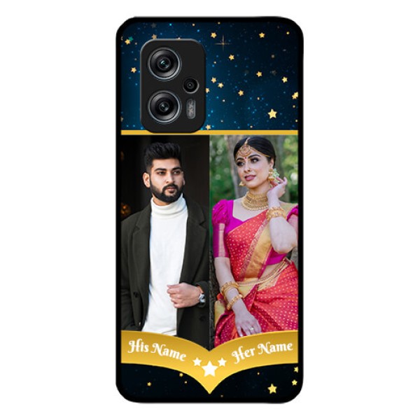Redmi K50i 5G Custom Glass Phone Case - Galaxy Stars Backdrop Design Redmi K50i 5G Custom Glass Phone Case - Galaxy Stars Backdrop Design