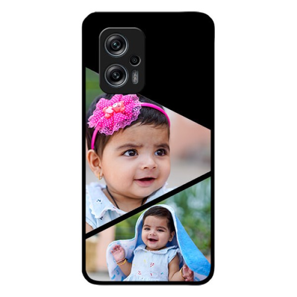 Redmi K50i 5G Custom Glass Phone Case - Semi Cut Design