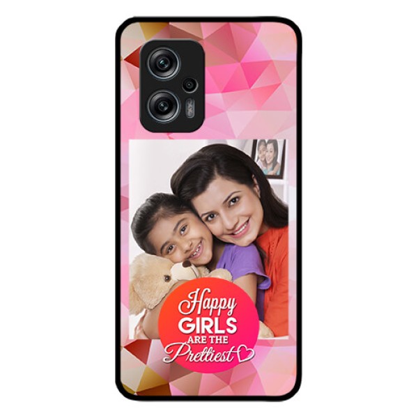 Redmi K50i 5G Photo Printing on Glass Case - Abstract Triangle Design Redmi K50i 5G Photo Printing on Glass Case - Abstract Triangle Design