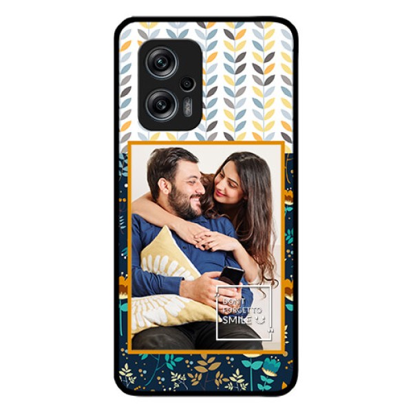Redmi K50i 5G Custom Glass Mobile Case - Pattern Design