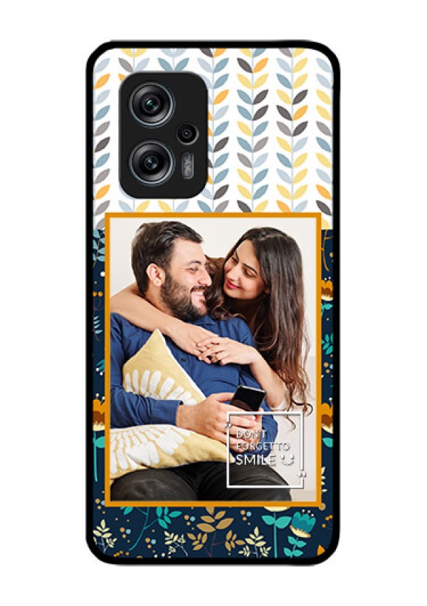 Redmi K50i 5G Custom Glass Mobile Case - Pattern Design
