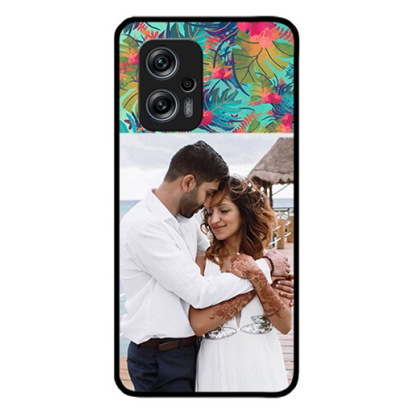 Redmi K50i 5G Photo Printing on Glass Case - Watercolor Floral Design Redmi K50i 5G Photo Printing on Glass Case - Watercolor Floral Design