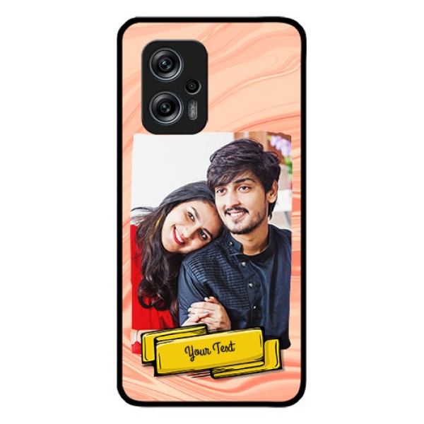 Redmi K50i 5G Personalized Glass Phone Case - Marble Texture Design Redmi K50i 5G Personalized Glass Phone Case - Marble Texture Design
