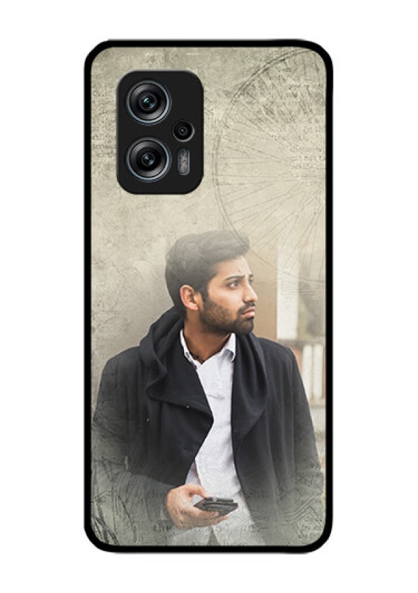 Redmi K50i 5G Custom Glass Phone Case - with vintage design