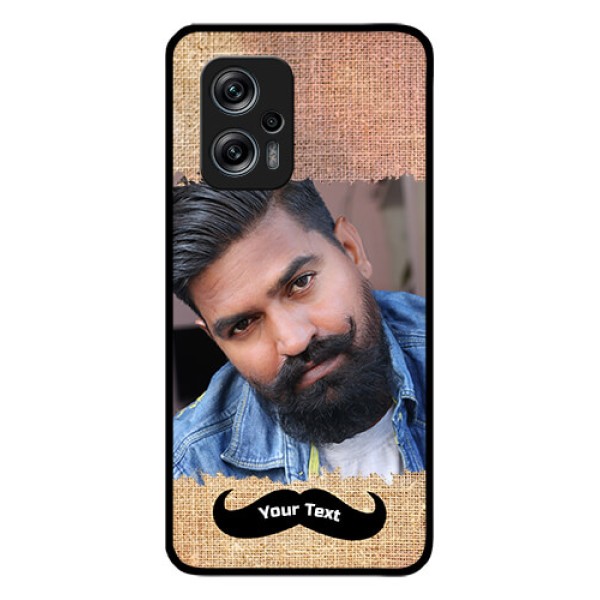 Redmi K50i 5G Personalized Glass Phone Case - with Texture Design