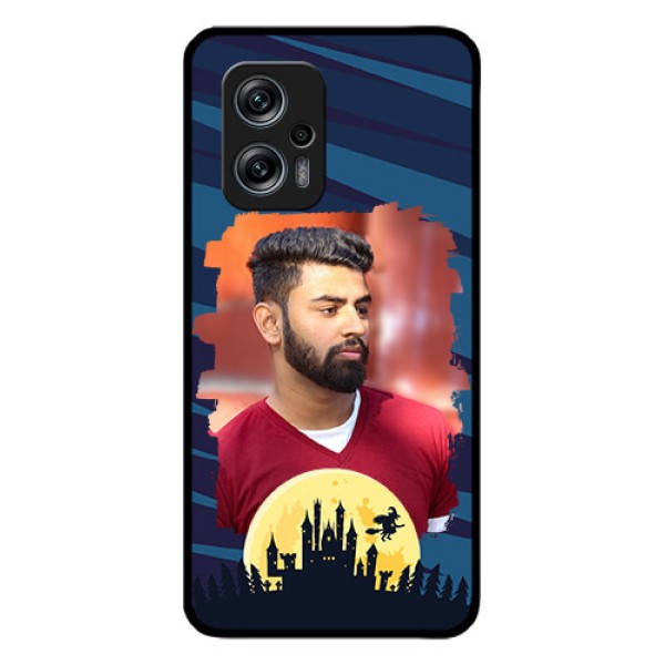 Redmi K50i 5G Photo Printing on Glass Case - Halloween Witch Design Redmi K50i 5G Photo Printing on Glass Case - Halloween Witch Design