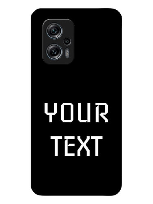 Custom Redmi K50i 5G Your Name on Glass Phone Case