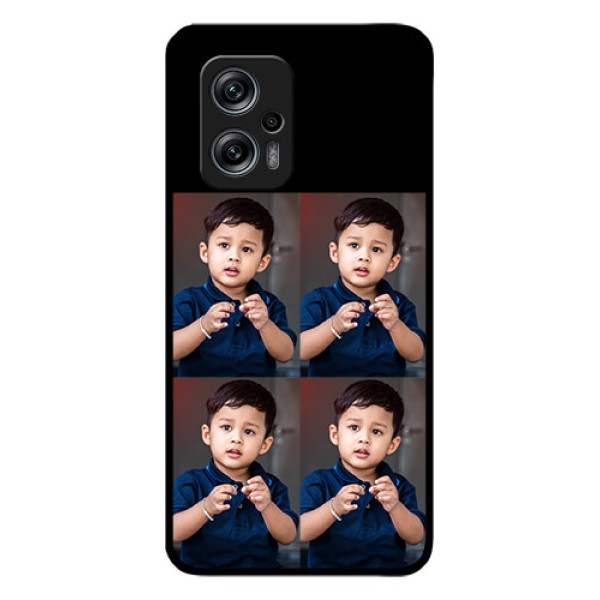 Redmi K50i 5G 4 Image Holder on Glass Mobile Cover