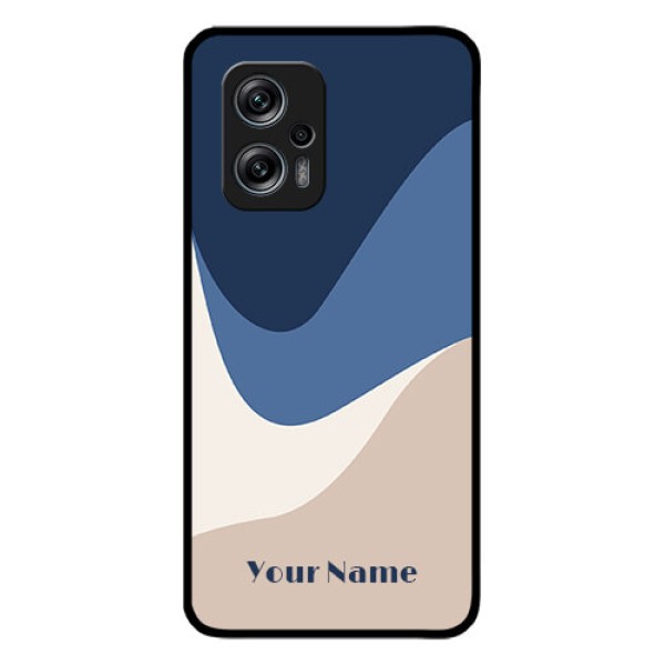 Xiaomi Redmi K50I 5G Custom Glass Phone Case - Abstract Drip Art Design