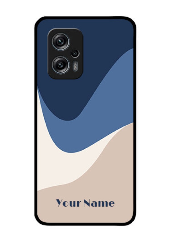 Xiaomi Redmi K50I 5G Custom Glass Phone Case - Abstract Drip Art Design