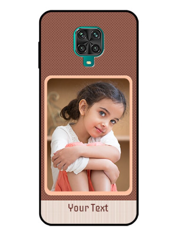 Custom Redmi Note 10 Lite Custom Glass Phone Case - Simple Pic Upload Design