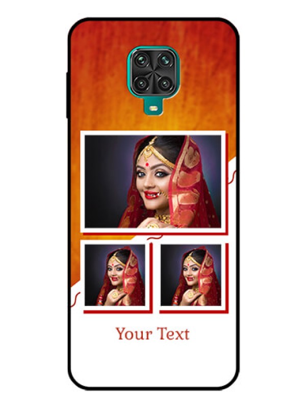 Custom Redmi Note 10 Lite Custom Glass Phone Case - Wedding Memories Design