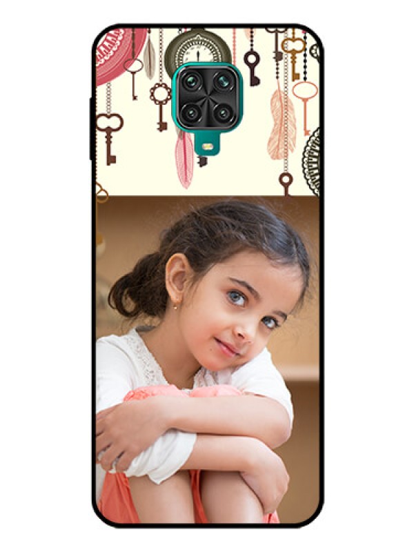 Custom Redmi Note 10 Lite Custom Glass Mobile Case - Boho Style Design