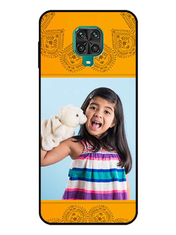 Custom Redmi Note 10 Lite Personalized Glass Phone Case - Photo Wedding Design 