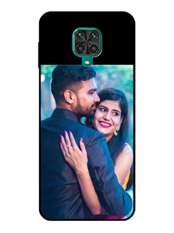 Custom RedmiNote 10 Lite Custom Glass Phone Case - Upload Full Picture With Custom Color Design