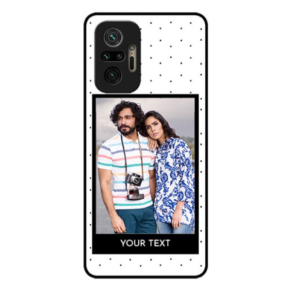 Redmi Note 10 Pro Max Photo Printing on Glass Case - Premium Design