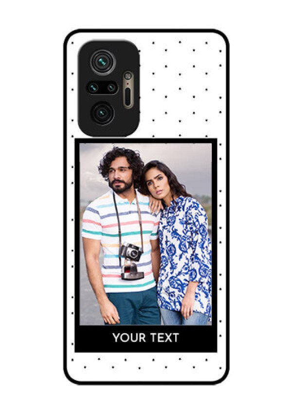 Redmi Note 10 Pro Max Photo Printing on Glass Case - Premium Design