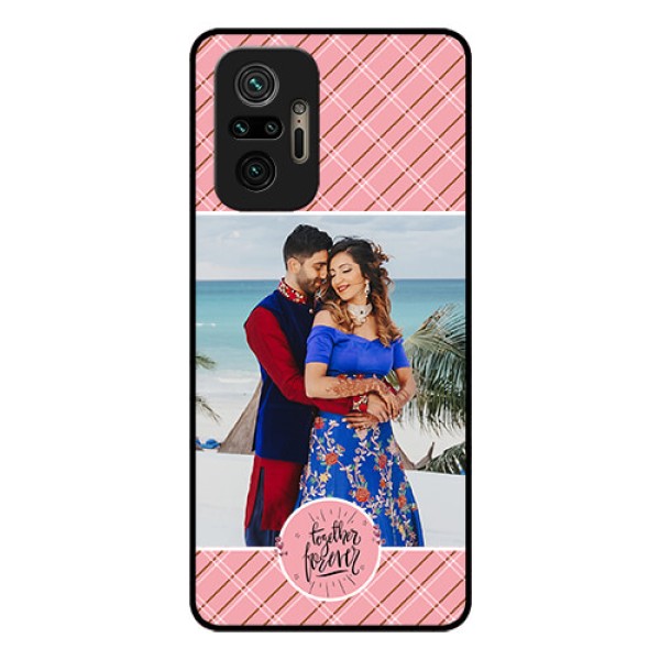 Redmi Note 10 Pro Max Personalized Glass Phone Case - Together Forever Design Redmi Note 10 Pro Max Personalized Glass Phone Case - Together Forever Design