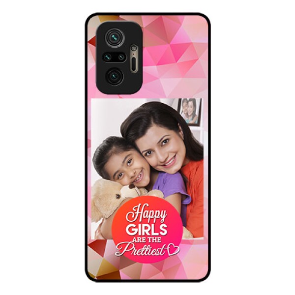 Redmi Note 10 Pro Max Photo Printing on Glass Case - Abstract Triangle Design Redmi Note 10 Pro Max Photo Printing on Glass Case - Abstract Triangle Design