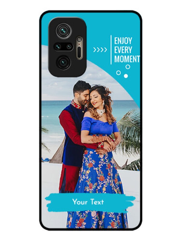 Custom Redmi Note 10 Pro Max Custom Glass Mobile Case - Happy Moment Design