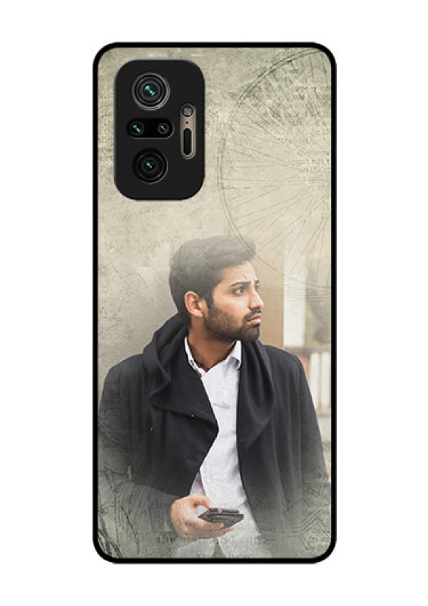 Redmi Note 10 Pro Max Custom Glass Phone Case - with vintage design