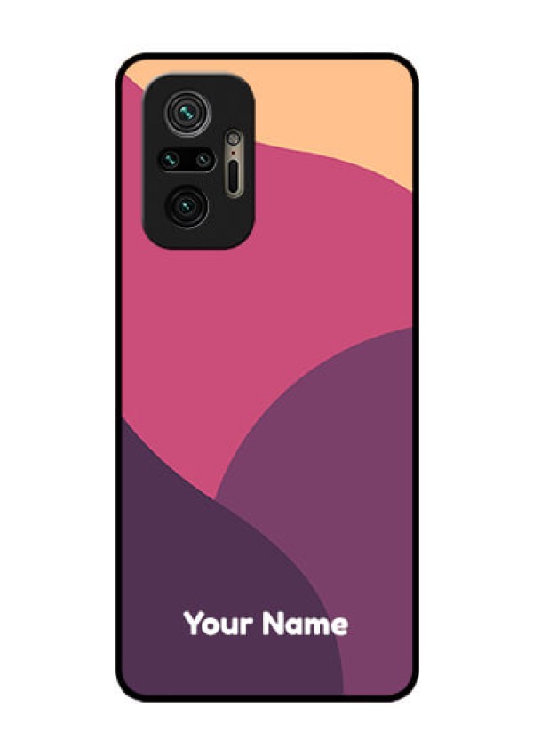 Xiaomi Redmi Note 10 Pro Max Custom Glass Phone Case - Mixed Multi-colour abstract art Design