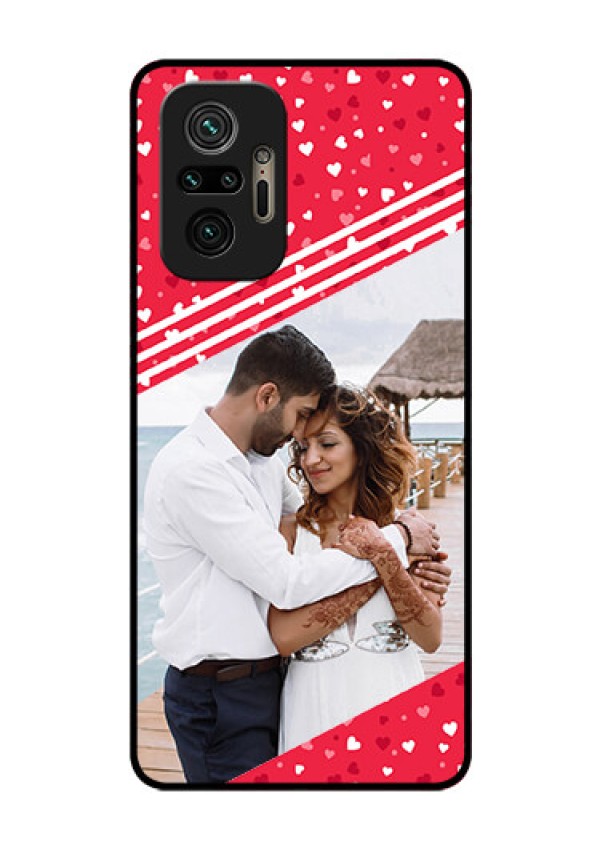 Redmi Note 10 Pro Custom Glass Mobile Case - Valentines Gift Design
