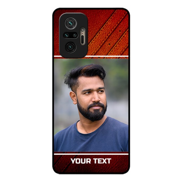 Redmi Note 10 Pro Personalized Glass Phone Case - Leather Phone Case Design Redmi Note 10 Pro Personalized Glass Phone Case - Leather Phone Case Design
