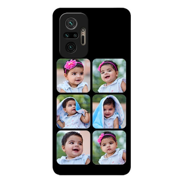 Redmi Note 10 Pro Photo Printing on Glass Case - Multiple Pictures Design Redmi Note 10 Pro Photo Printing on Glass Case - Multiple Pictures Design