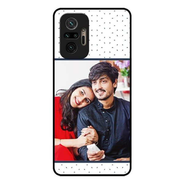 Redmi Note 10 Pro Personalized Glass Phone Case - Premium Dot Design