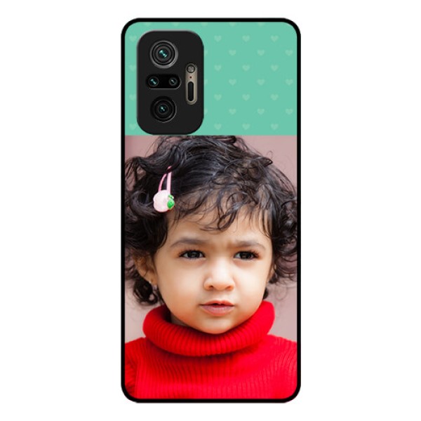 Redmi Note 10 Pro Custom Glass Phone Case - Lovers Picture Design