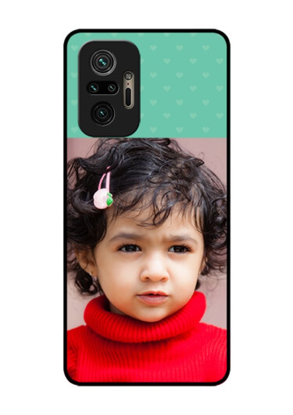 Redmi Note 10 Pro Custom Glass Phone Case - Lovers Picture Design