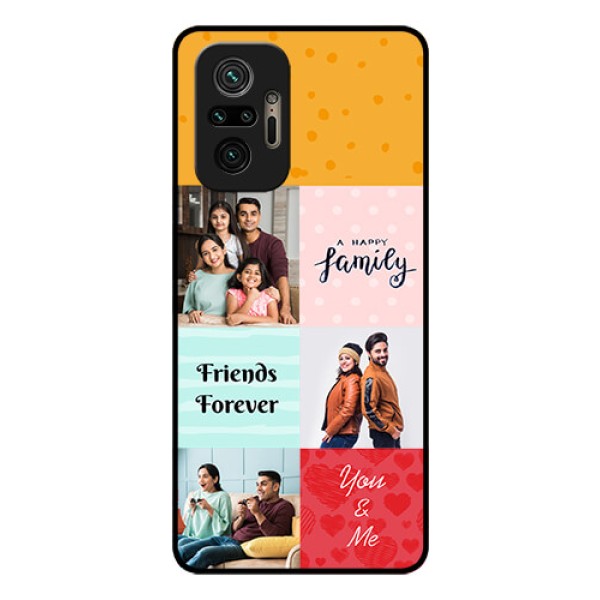 Redmi Note 10 Pro Personalized Glass Phone Case - Images with Quotes Design Redmi Note 10 Pro Personalized Glass Phone Case - Images with Quotes Design