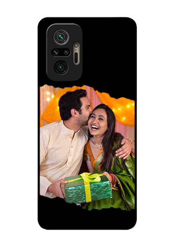 Xiaomi Redmi Note 10 Pro Custom Glass Phone Case - Tear-off Design