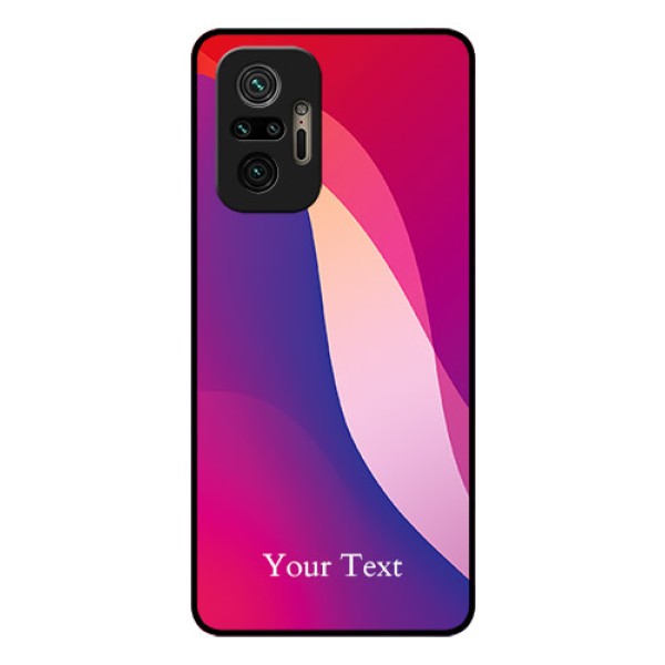 Xiaomi Redmi Note 10 Pro Personalized Glass Phone Case - Digital abstract Overlap Design Xiaomi Redmi Note 10 Pro Personalized Glass Phone Case - Digital abstract Overlap Design