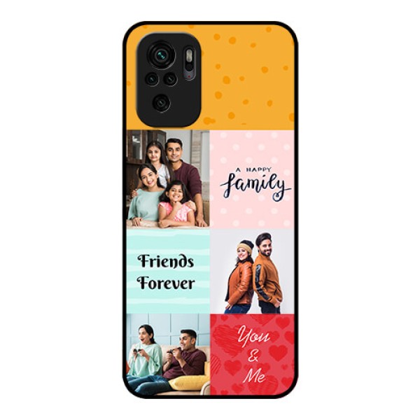 Redmi Note 10 Personalized Glass Phone Case - Images with Quotes Design Redmi Note 10 Personalized Glass Phone Case - Images with Quotes Design