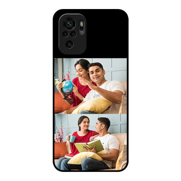 Redmi Note 10 2 Images on Glass Phone Cover