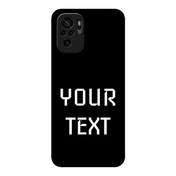 Redmi Note 10s Your Name on Glass Phone Case
